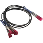 Dell Force10 Cable QSFP+ 40GbE - 4x SFP+ 10GbE 1m TCPM2