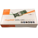LSI RAID controller MR SAS 9286-8e 8-CH 1GB SAS 6G PCI-E L3-25421-28B NEW