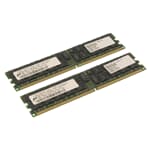 SUN DDR2-RAM 4GB Kit 2x 2GB PC2-5300P ECC 2R - 371-3846 X6321A