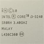 Intel CPU Sockel 1155 2-Core Core i3-3240 3,4GHz 3M 5GT/s - SR0RH