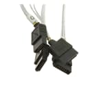 Supermicro SAS-Kabel Mini-SAS HD to 4x SATA 80cm - CBL-00123-01