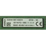 Kingston DDR3-RAM 4GB PC3-12800E ECC 1R - SL4D316E11S8KF