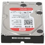 WD SATA-Festplatte 2TB 7,2k SATA 6G 3,5" NASware 3.0 - WD20EFRX