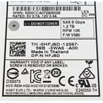 Dell SAS Hard Drive 1.2TB 10k SAS 6G SFF - HFJ8D