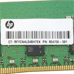 HP DDR4-RAM 8GB PC4-2666V ECC RDIMM 1R 864706-591 1XD84AA M393A1K43BB1-CTD