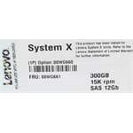 Lenovo SAS-Festplatte 300GB 15k SAS 12G SFF - 00WG661