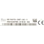 Hynix 8GB PC4-2400T DDR4-RAM UDIMM 1R - HMA81GU6AFR8N-UH
