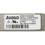 Avago Transceiver Module 10GbE SR SFP+ AFBR-709ASMZ