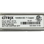 Citrix SFP Transceiver 1Gbit RJ45 - FCLF-8521-3CTX 809-00001-01
