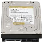 WD SATA-Festplatte Gold DC HA750 6TB 7,2k SATA 6G 3,5" - WD6003FRYZ 2W10401