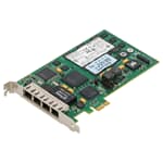 Dialogic VPRIHS V-4PRI DIVA ISDN Media Board PCIe x1 - 56-0541-03A