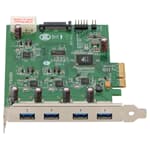 Delock Quad Port USB 3.0 Interface Card PCI-e 2.0 x4 - 89325