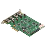 Delock Quad Port USB 3.0 Interface Card PCI-e 2.0 x4 - 89325