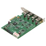 Delock Quad Port USB 3.0 Interface Card PCI-e 2.0 x4 - 89325