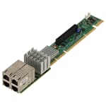 Supermicro Ultra Riser 4Port 10GbaseT RJ45 X710 X557 1U - AOC-UR-i4XTF Supermicro Ultra Riser 4Port 10GbaseT RJ45 X710 X557 1U - AOC-UR-i4XTF