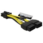 nVidia GPU Power Cable 10cm 2x 8-pin Buchse auf 8-pin Stecker - 030-0571-000 nVidia GPU Power Cable 10cm 2x 8-pin Buchse auf 8-pin Stecker - 030-0571-000