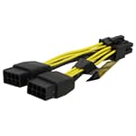 nVidia GPU Power Cable 10cm 2x 8-pin Buchse auf 8-pin Stecker - 030-0571-000 nVidia GPU Power Cable 10cm 2x 8-pin Buchse auf 8-pin Stecker - 030-0571-000