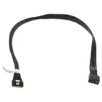 Dell kompatibel SAS Kabel SFF-8643 to Slim SAS SFF-8654 8i R740xd 24x NVMe G5KWM