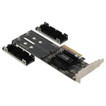 Synology PCIe SSD-Adapterkarte Dual M.2 PCIe 2.0 x8 - M2D18