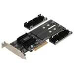 Synology PCIe SSD-Adapterkarte Dual M.2 PCIe 2.0 x8 - M2D18