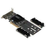 Synology PCIe SSD-Adapterkarte Dual M.2 PCIe 2.0 x8 - M2D18