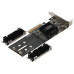 Synology PCIe SSD-Adapterkarte Dual M.2 PCIe 2.0 x8 - M2D18