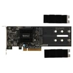 Synology PCIe SSD-Adapterkarte Dual M.2 PCIe 2.0 x8 - M2D18
