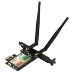 Ubit AX200 W-Lan Karte 802.11 ac/ax WiFi 6 Bluetooth 5,0 PCIe x1
