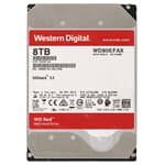 WD Red NAS 8TB 6G 5,4k 512e 3,5" SATA-Festplatte NASware 3.0 - WD80EFAX 2W10209
