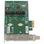 Supermicro OS Boot M.2 SATA 6G HW RAID1 PCIe 2.0 x2 Adapter LP- AOC-SLG2-2TM2