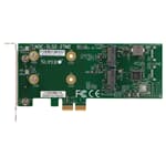 Supermicro OS Boot M.2 SATA 6G HW RAID1 PCIe 2.0 x2 Adapter LP- AOC-SLG2-2TM2