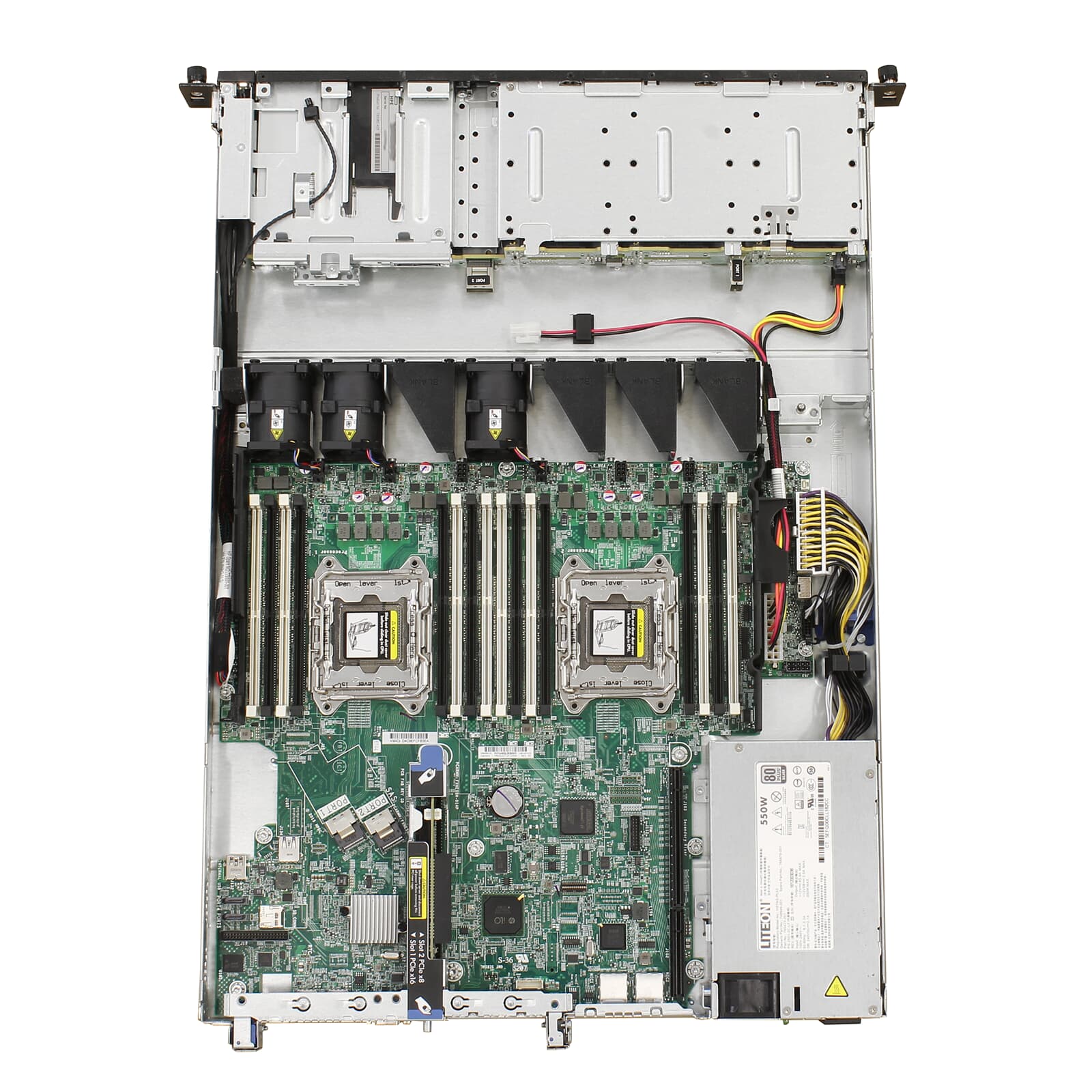thumbnail image 2 of HP ProLiant DL160 G9 Server – 2x E5-2658A V3, 64GB RAM, 8-Bay 2.5″ – Refurbished – 1 Year Warranty 2 of 6