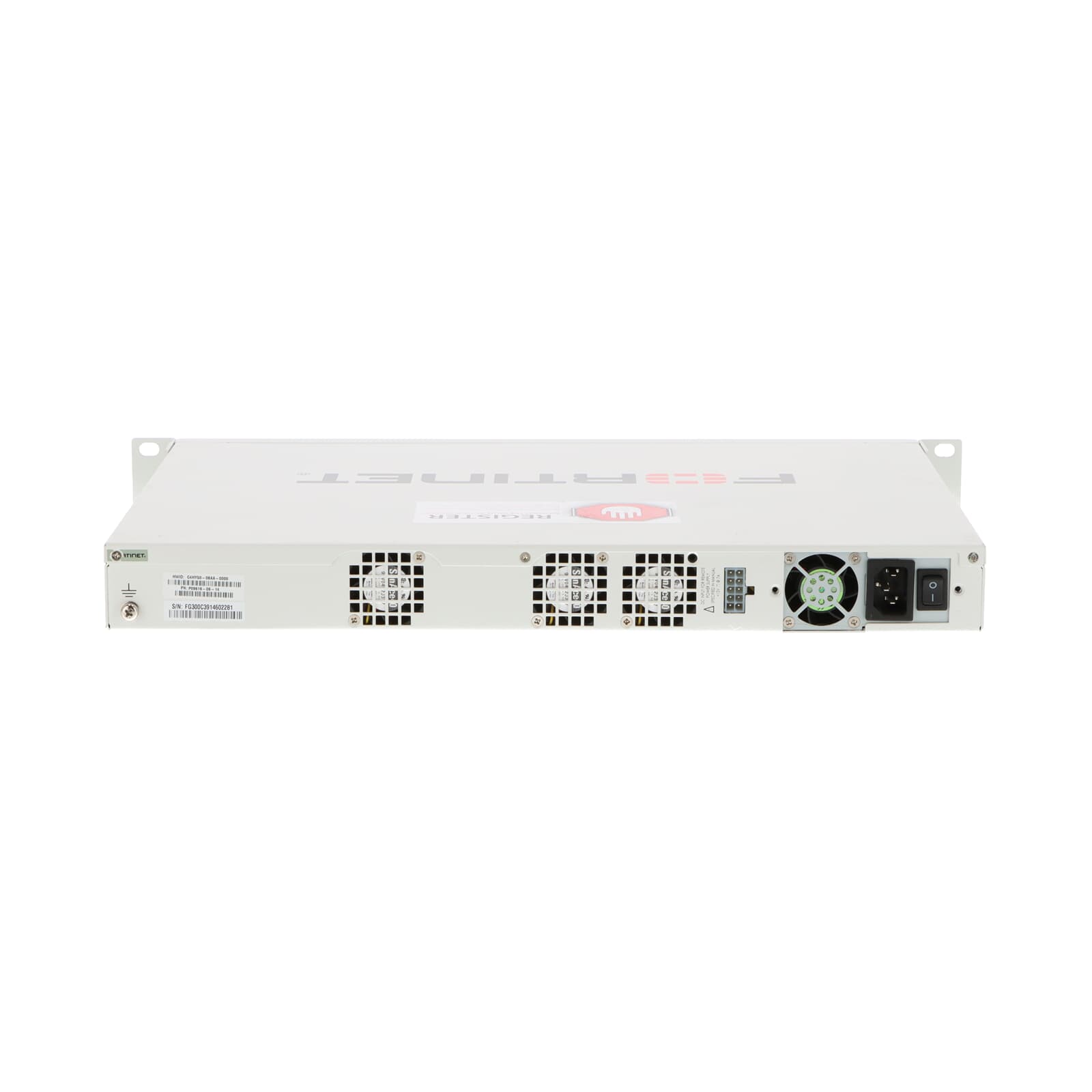 thumbnail image 2 of Fortinet FortiGate-300C Firewall – 10 Port 1000Mbps Managed – 19" Rackmount (Refurbished) 2 of 4