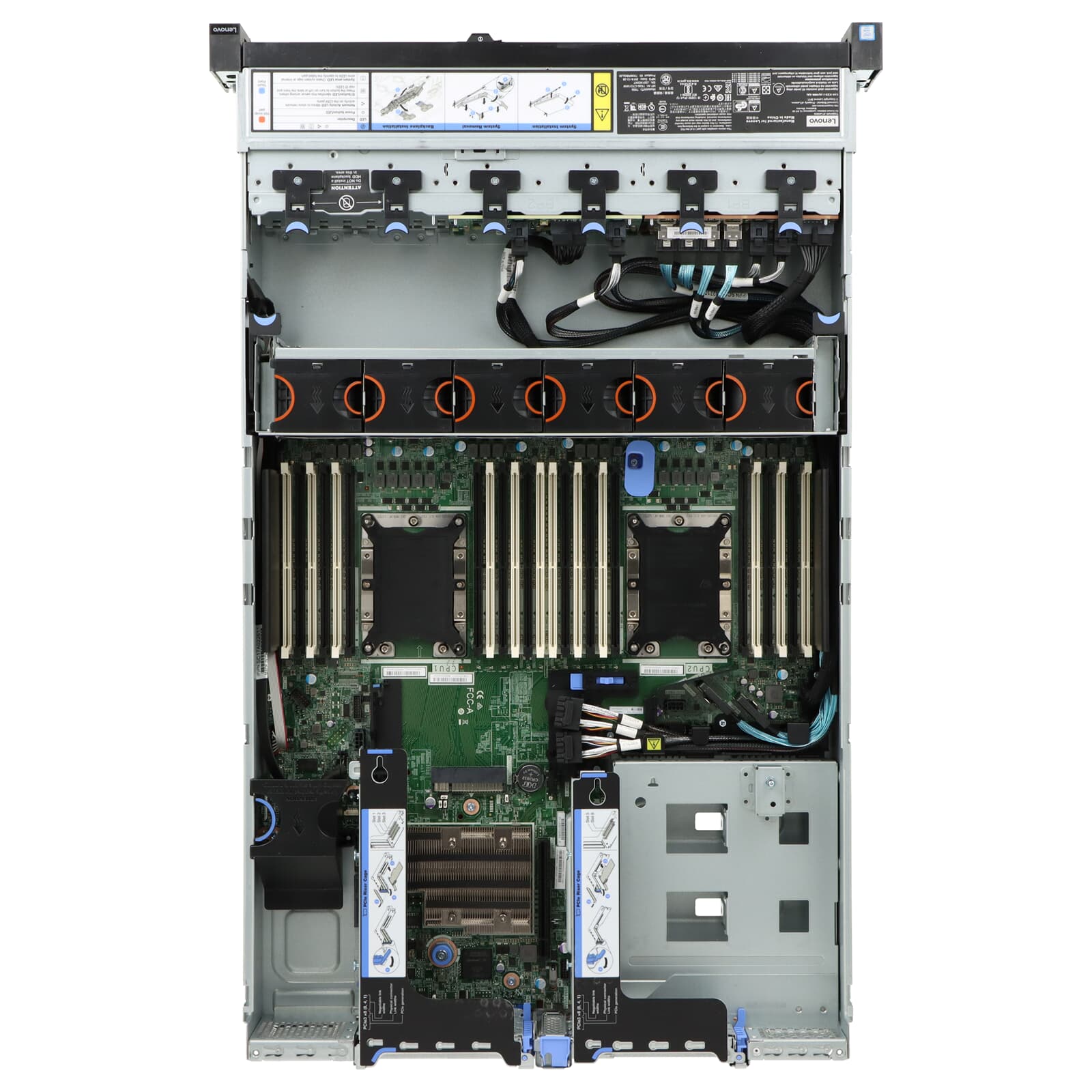 Lenovo ThinkSystem SR650 CTO Server 2xLGA3647 DDR4 RAM 16x SFF (4xNVMe ...