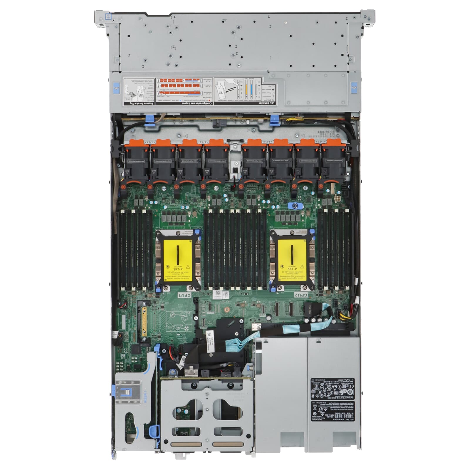 Cpu Dell R640 Dell PowerEdge R640 Server 2x Xeon Gold 6144 8C 3,5GHz 64GB 4x LFF 2x ...
