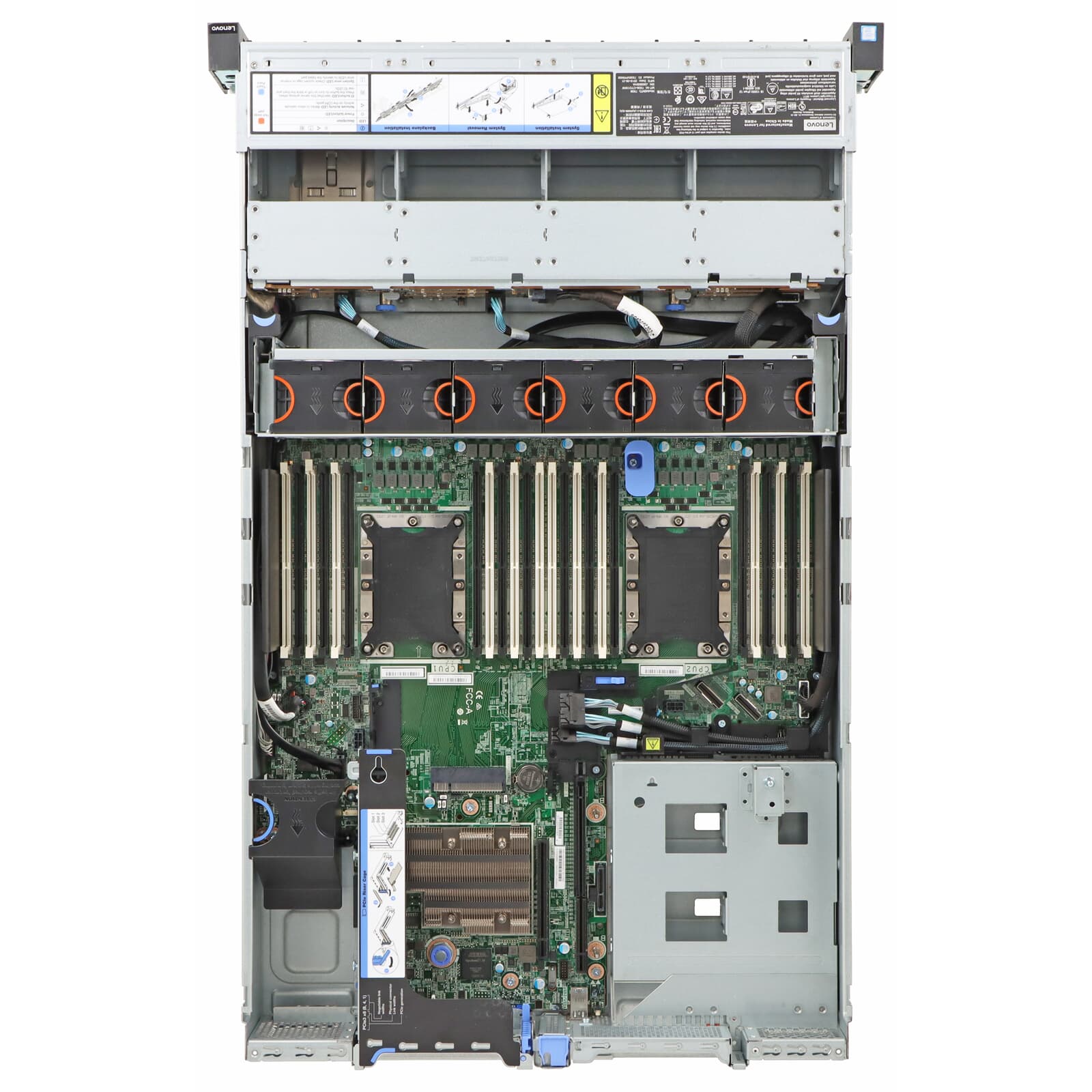 Supermicro 4U 36-Bay SAS3 Server – 2x Xeon Gold 6132, 128GB DDR4, 2x NVMe Slots