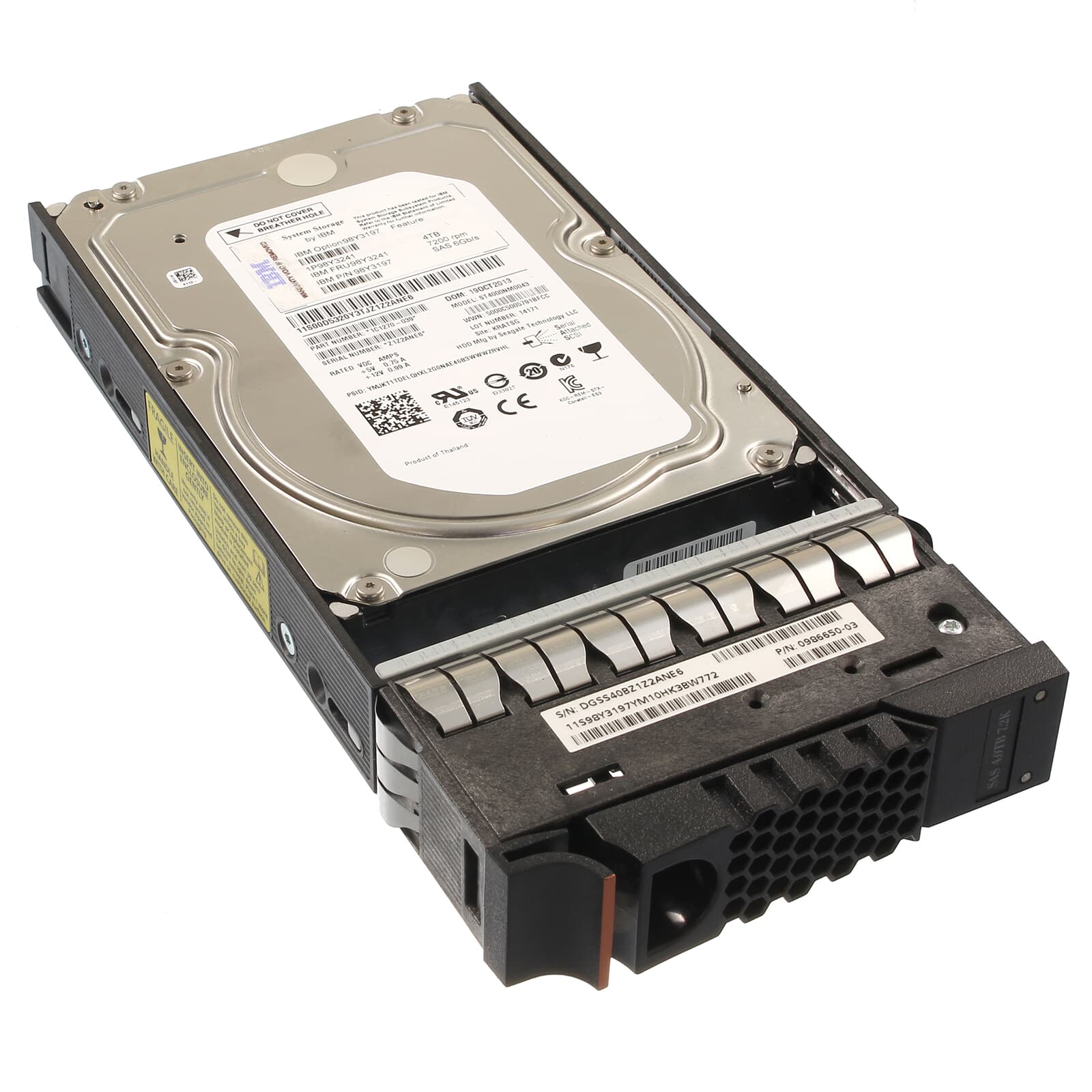 thumbnail image 2 of Dell 9W5WV 1TB 7.2K SAS 6Gbps 2.5-inch SFF Hot-Swap Hard Drive - Renewed 2 of 4