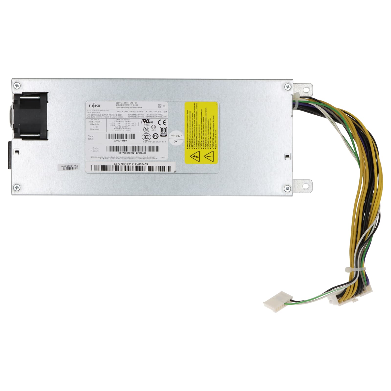 Fujitsu Server Power Supply Primergy RX100 S7 300W - S26113