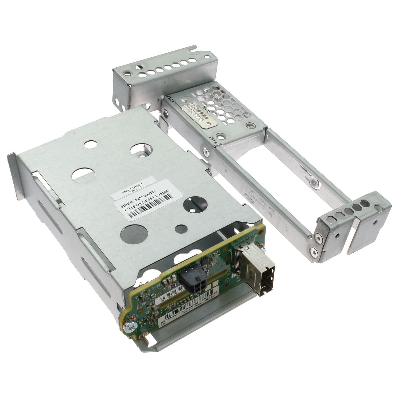 Used HP DL380 G9 SFF HDD Backplane With Cage & Cables - Parts 777840-001 777280-001