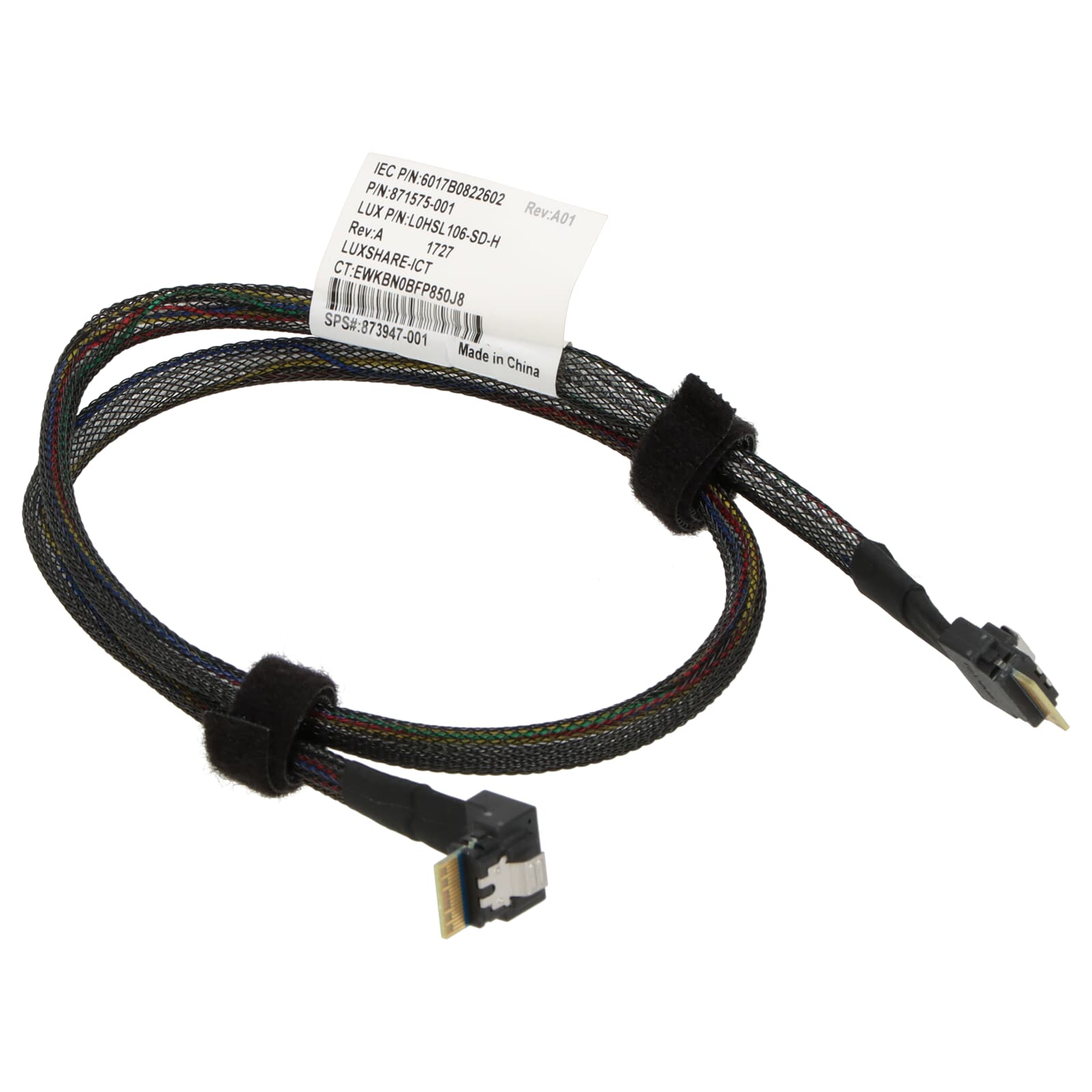 HPE SAS Kabel Slim SAS 4i SFF-8654 P416ie-m SR Gen10 60cm 873947-001 ...