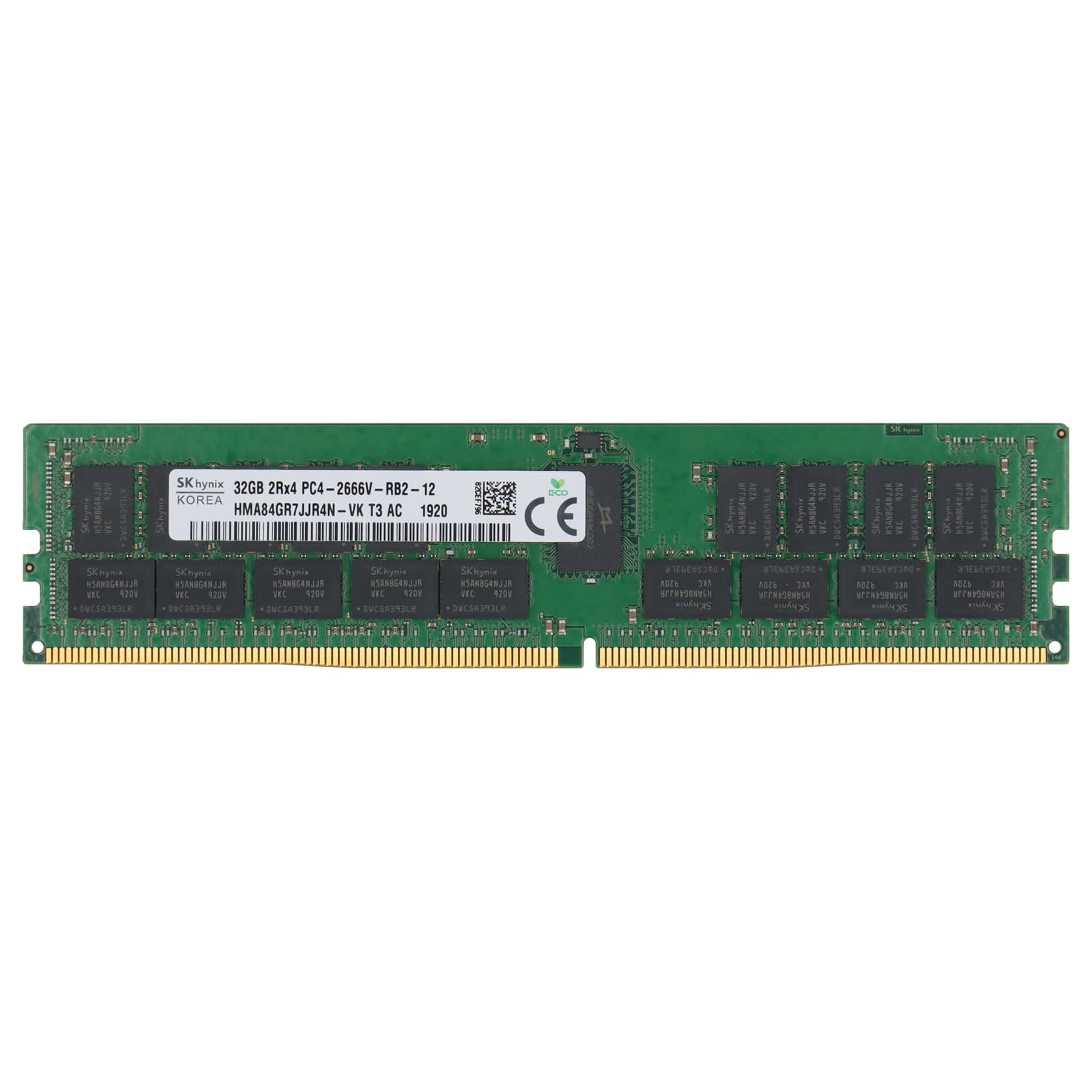 Hynix 32GB DDR4-2666 ECC RDIMM Server RAM – Recertified, Lifetime Warranty