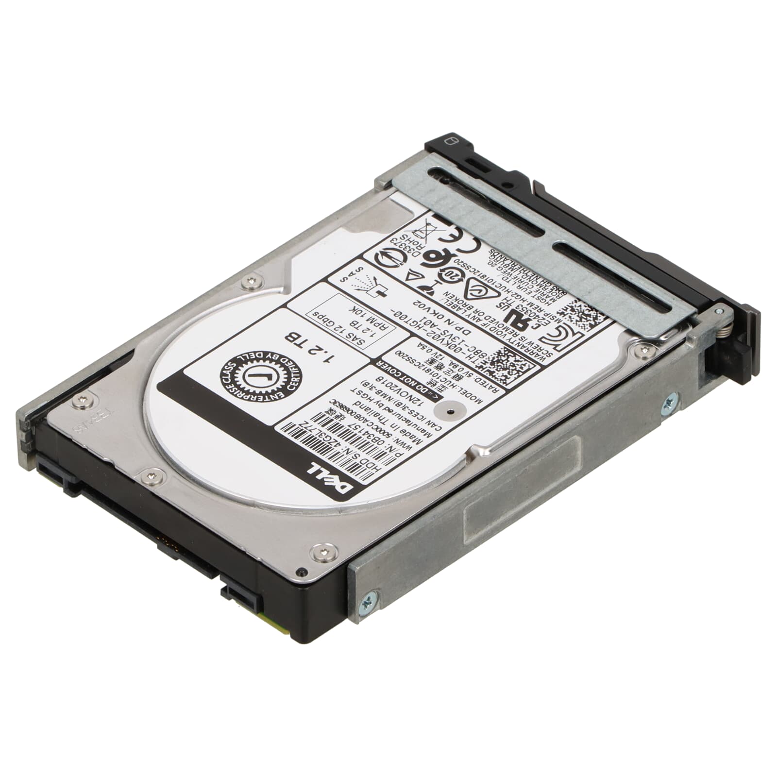 Dell SAS-Festplatte 1,2TB 10k SAS 12G SFF PE VRTX - 0KV02 HUC101812CSS200 Dell SAS-Festplatte 1,2TB 10k SAS 12G SFF PE VRTX - 0KV02 HUC101812CSS200