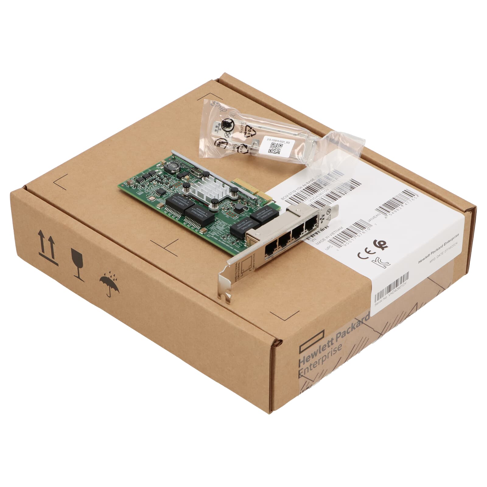 HPE Network Card 5719 T4 4x 1GBps PCIe P51304 001 P51178 B21 HPE Network Card 5719 T4 4x 1GBps PCIe P51304 001 P51178 B21