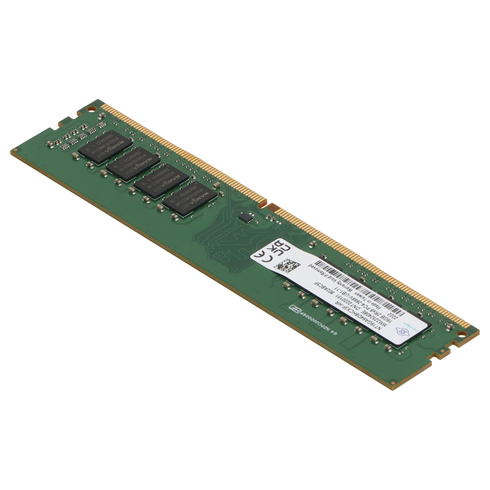 Nanya 16GB PC4-2666V DDR4-RAM UDIMM 2R - NT16GA64D8HCX3F-HR