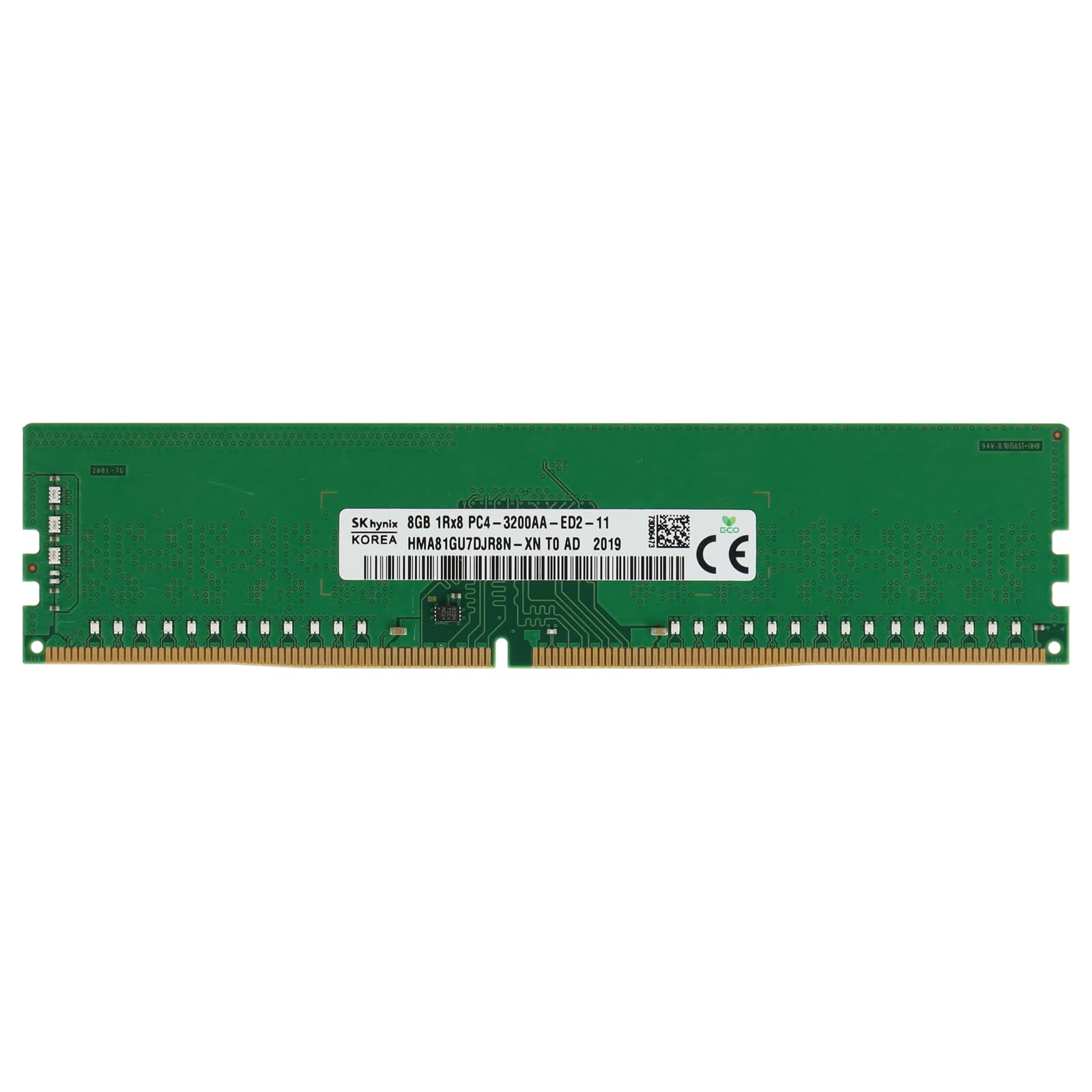 Lenovo 8GB PC4-3200AA DDR4-RAM ECC UDIMM 1R - 5M30V06843 HMA81GU7DJR8N-XN