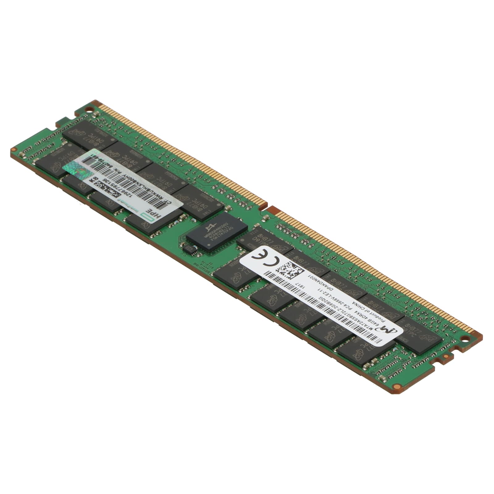 HPE 64GB PC4-2666V DDR4-RAM ECC LRDIMM 4R - 840759-691 P00603-001 ...
