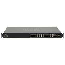 Cisco Switch Stackable Managed 24x 1GbE 4x SFP+ 2x RJ45 10GbE - SG550X-24-K9