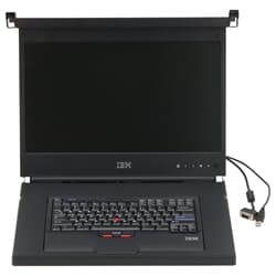 IBM 19" Console 7316-TF4 18.5" TFT 1U USA USB excl. rail - 00E2040