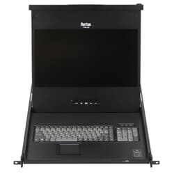 Raritan 19" Konsole T1700-LED 17,3" TFT 1U CHE USB DVI-D VGA exkl. Rail Kit