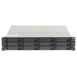 QNAP TS-1277XU-RP NAS Storage 8GB Ryzen 3 1200 12x LFF 2x 10GbE SFP+ USB 3.2 - TS-1277XU-RP-1200-8G
